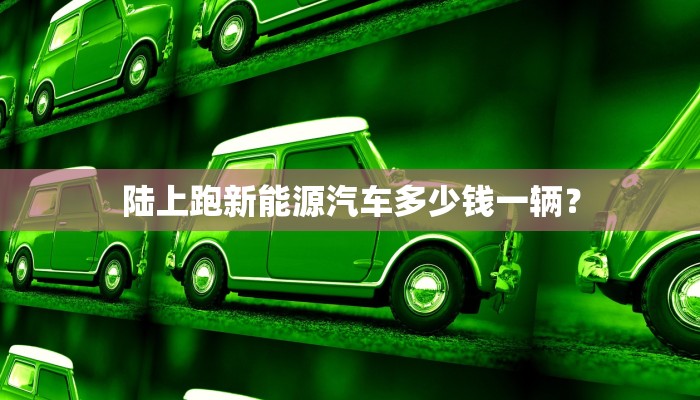 陆上跑新能源汽车多少钱一辆？