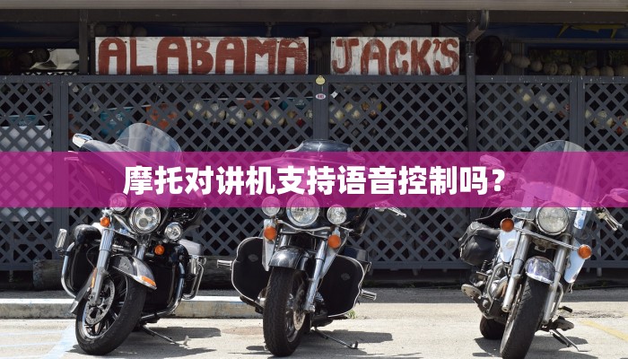 摩托对讲机支持语音控制吗？
