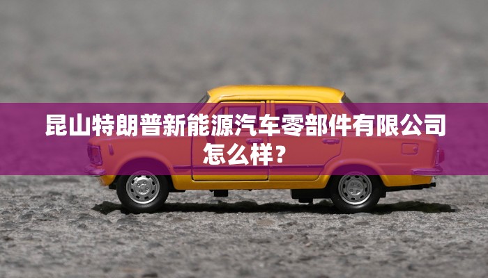 昆山特朗普新能源汽车零部件有限公司怎么样？