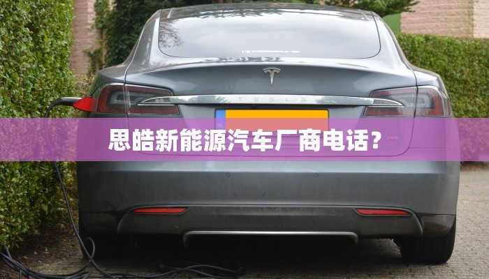 思皓新能源汽车厂商电话？