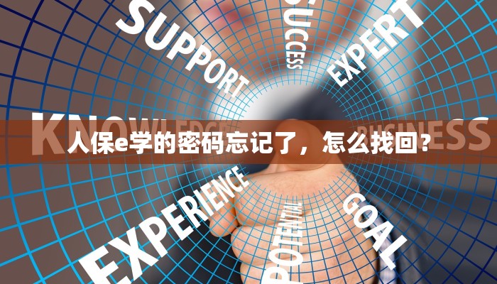 人保e学的密码忘记了，怎么找回？