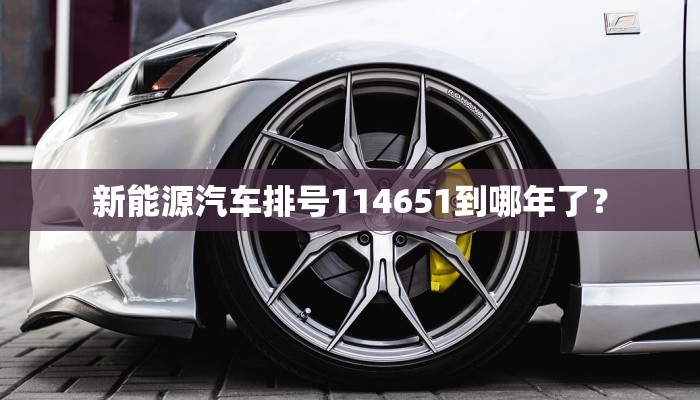 新能源汽车排号114651到哪年了？