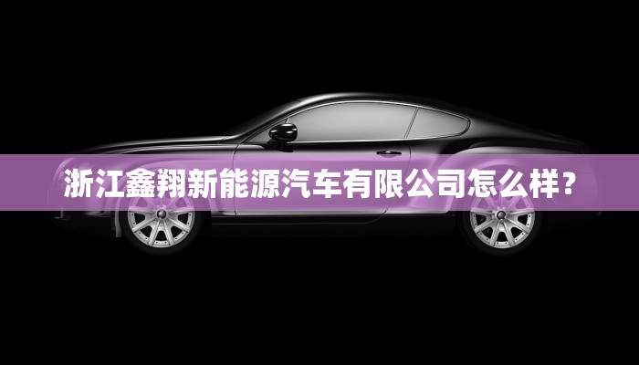 浙江鑫翔新能源汽车有限公司怎么样？