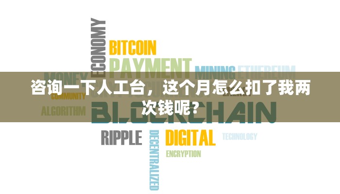 咨询一下人工台，这个月怎么扣了我两次钱呢？