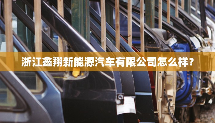 浙江鑫翔新能源汽车有限公司怎么样？