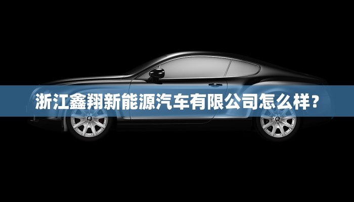 浙江鑫翔新能源汽车有限公司怎么样？
