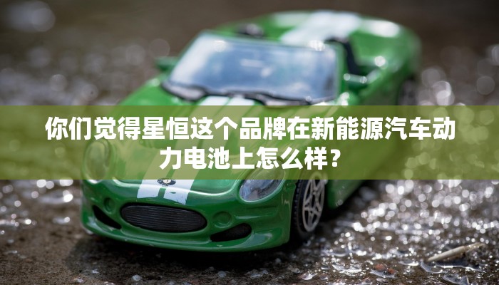 你们觉得星恒这个品牌在新能源汽车动力电池上怎么样？