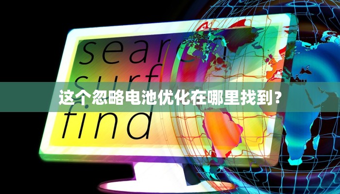 这个忽略电池优化在哪里找到？