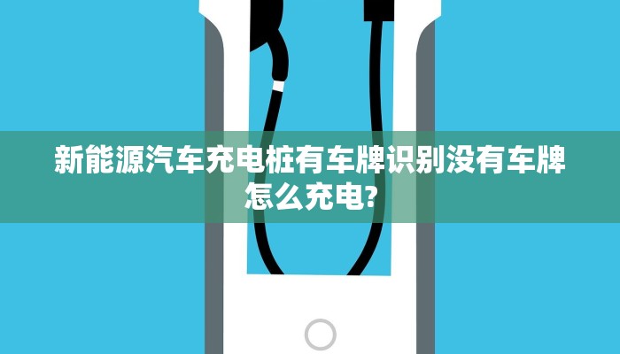 新能源汽车充电桩有车牌识别没有车牌怎么充电?