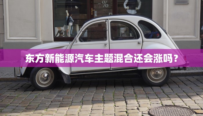 东方新能源汽车主题混合还会涨吗？