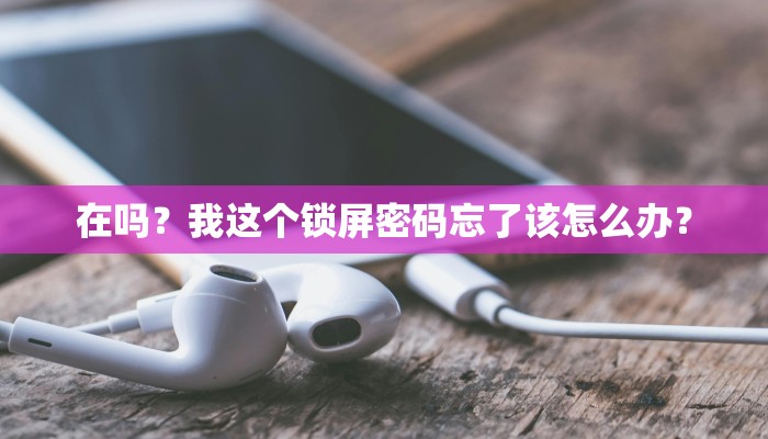 在吗？我这个锁屏密码忘了该怎么办？