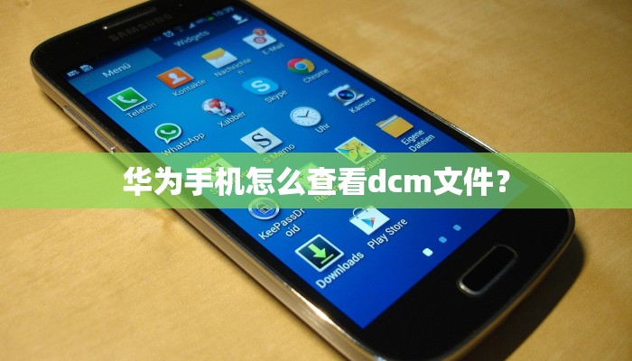 华为手机怎么查看dcm文件？