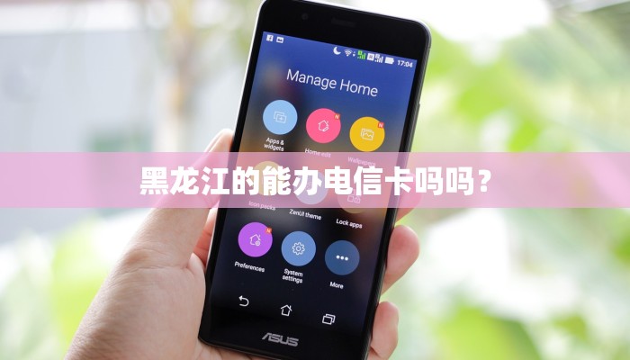 黑龙江的能办电信卡吗吗？