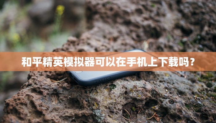 和平精英模拟器可以在手机上下载吗？