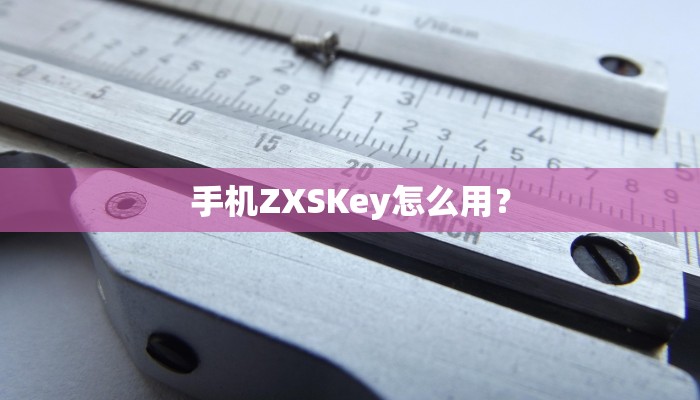 手机ZXSKey怎么用？