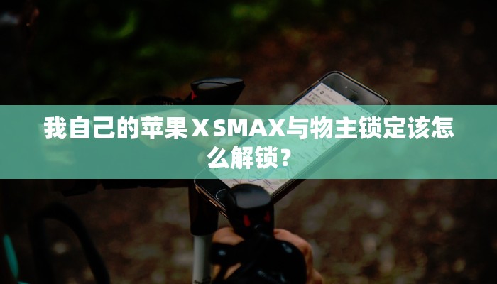 我自己的苹果ⅩSMAX与物主锁定该怎么解锁？