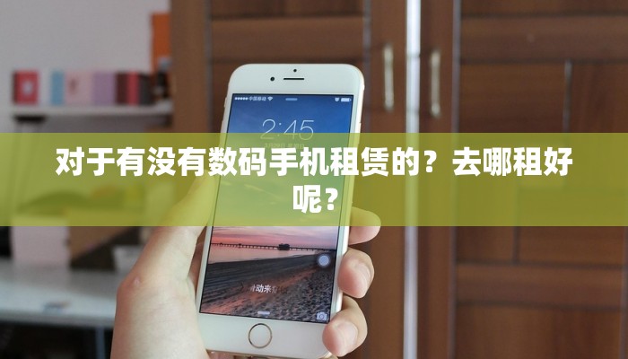 对于有没有数码手机租赁的？去哪租好呢？