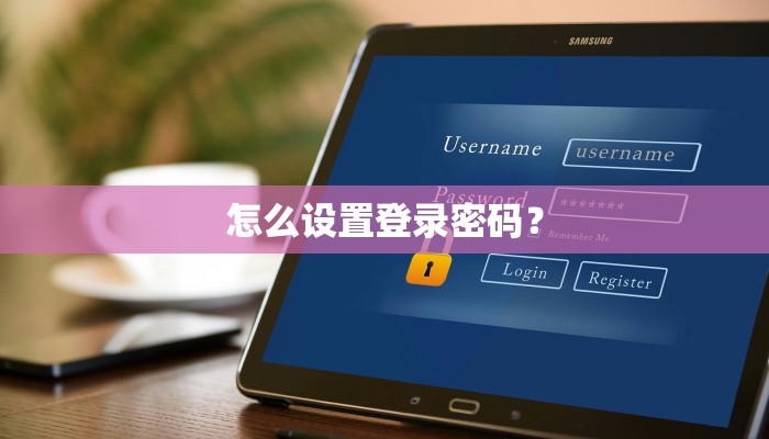 怎么设置登录密码？
