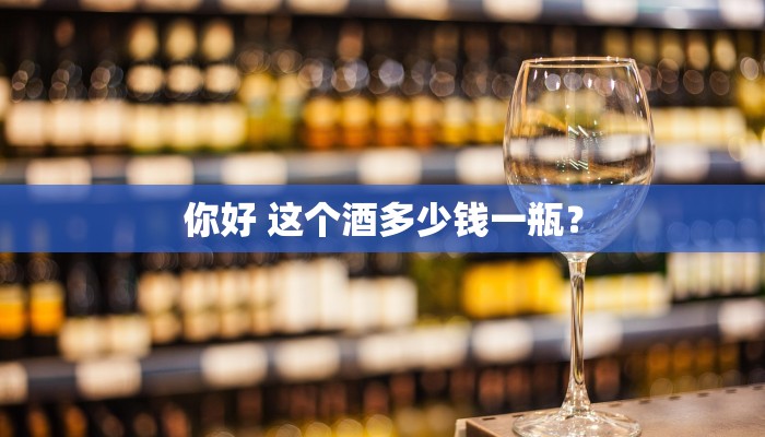 你好 这个酒多少钱一瓶？