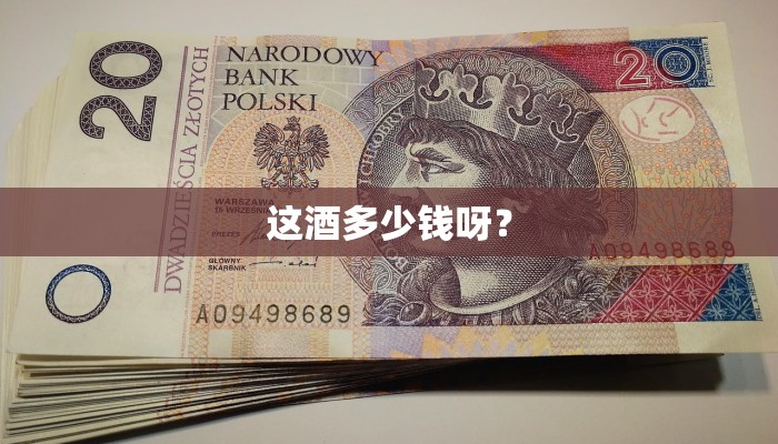 这酒多少钱呀？