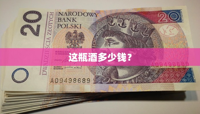 这瓶酒多少钱？