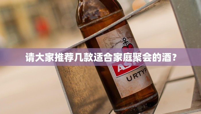 请大家推荐几款适合家庭聚会的酒？