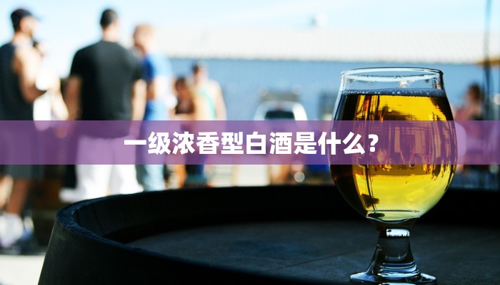 一级浓香型白酒是什么？