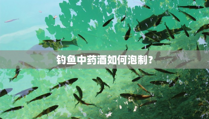 钓鱼中药酒如何泡制？