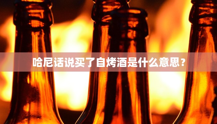 哈尼话说买了自烤酒是什么意思？