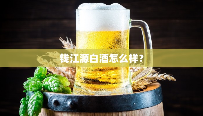 钱江源白酒怎么样？