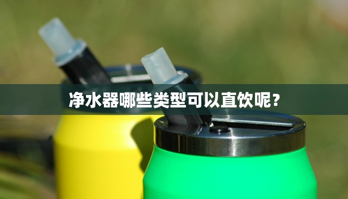 净水器哪些类型可以直饮呢？