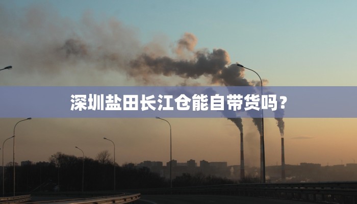 深圳盐田长江仓能自带货吗？