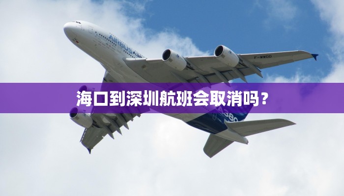 海口到深圳航班会取消吗？