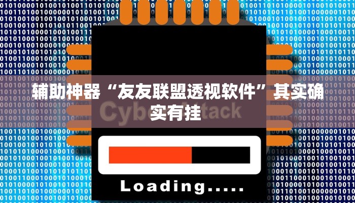 辅助神器“友友联盟透视软件”其实确实有挂 