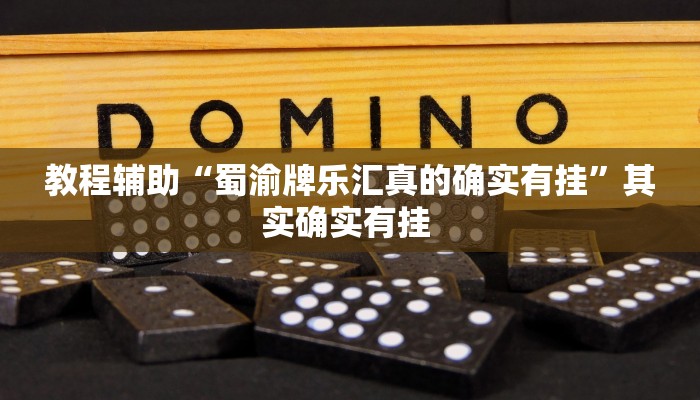 教程辅助“蜀渝牌乐汇真的确实有挂”其实确实有挂 