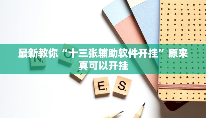 最新教你“十三张辅助软件开挂”原来真可以开挂