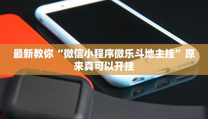 最新教你“微信小程序微乐斗地主挂”原来真可以开挂