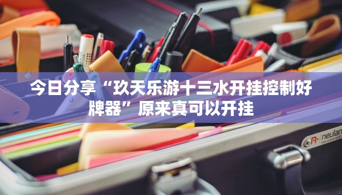 今日分享“玖天乐游十三水开挂控制好牌器”原来真可以开挂