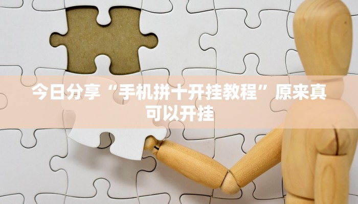今日分享“手机拼十开挂教程”原来真可以开挂