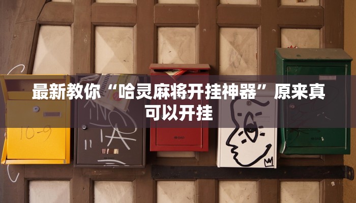 最新教你“哈灵麻将开挂神器”原来真可以开挂