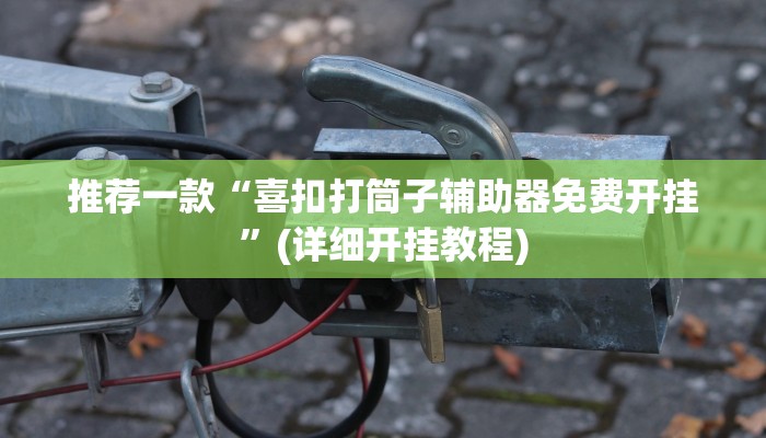 推荐一款“喜扣打筒子辅助器免费开挂”(详细开挂教程)