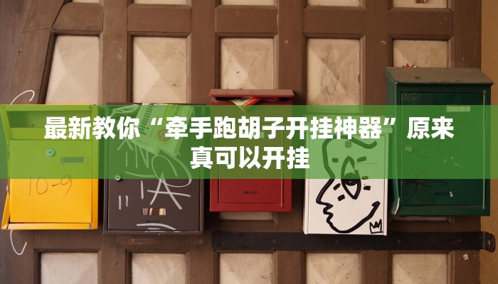 最新教你“牵手跑胡子开挂神器”原来真可以开挂