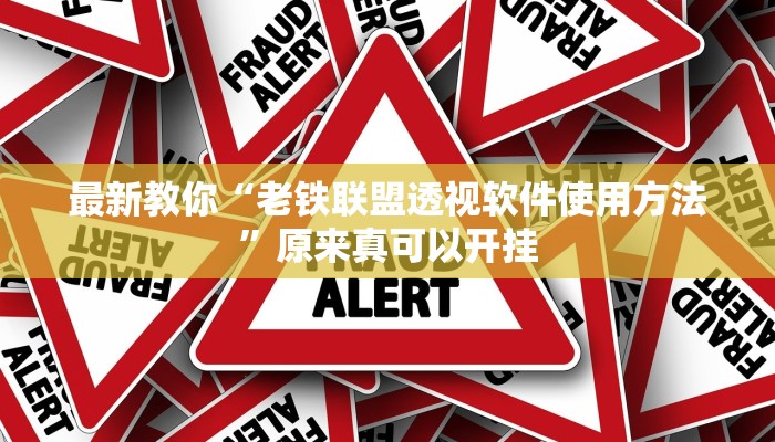 最新教你“老铁联盟透视软件使用方法”原来真可以开挂