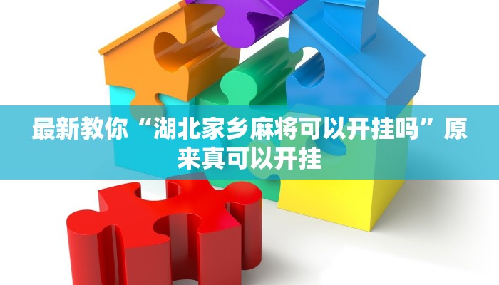 最新教你“湖北家乡麻将可以开挂吗”原来真可以开挂