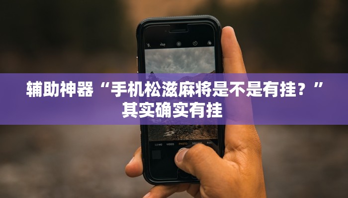 辅助神器“手机松滋麻将是不是有挂？”其实确实有挂 