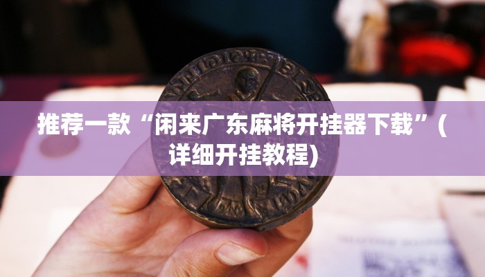 推荐一款“闲来广东麻将开挂器下载”(详细开挂教程)
