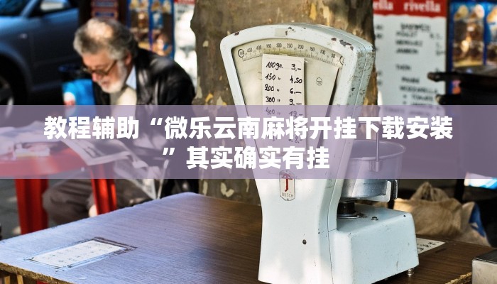 教程辅助“微乐云南麻将开挂下载安装”其实确实有挂 