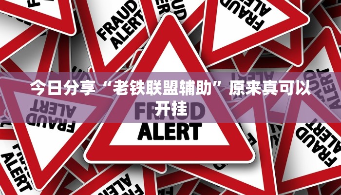 今日分享“老铁联盟辅助”原来真可以开挂