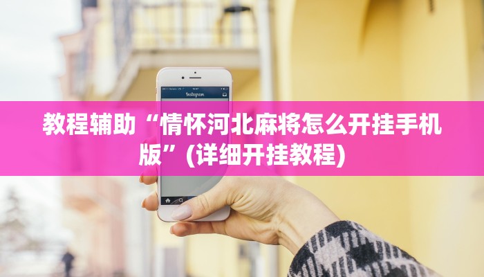 教程辅助“情怀河北麻将怎么开挂手机版”(详细开挂教程)
