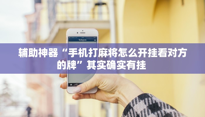 辅助神器“手机打麻将怎么开挂看对方的牌”其实确实有挂 
